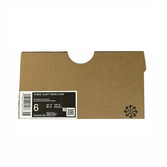 Nike Court Vision Lo NN Next Nature Women Shoes 6 Retro White Sneaker DH3158-106 - Picture 8 of 14